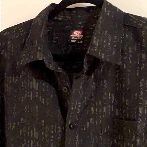 POINT ZERO Black w/ Green Shirt!!! Size L - Picture 1 of 5